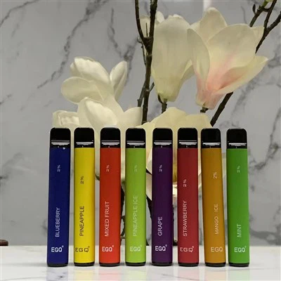 600 Puffs vienreizējās lietošanas E cigarete